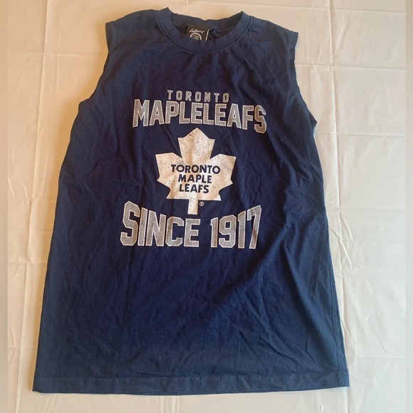 NHL calhoun sportswear Toronto Maple Leafs Mens tank top SIZE SM - Picture 3 of 10